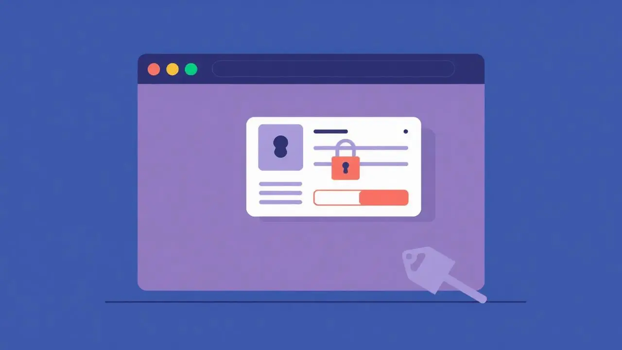 Browser window with a padlock covering the price area of a product card in a WooCommerce store